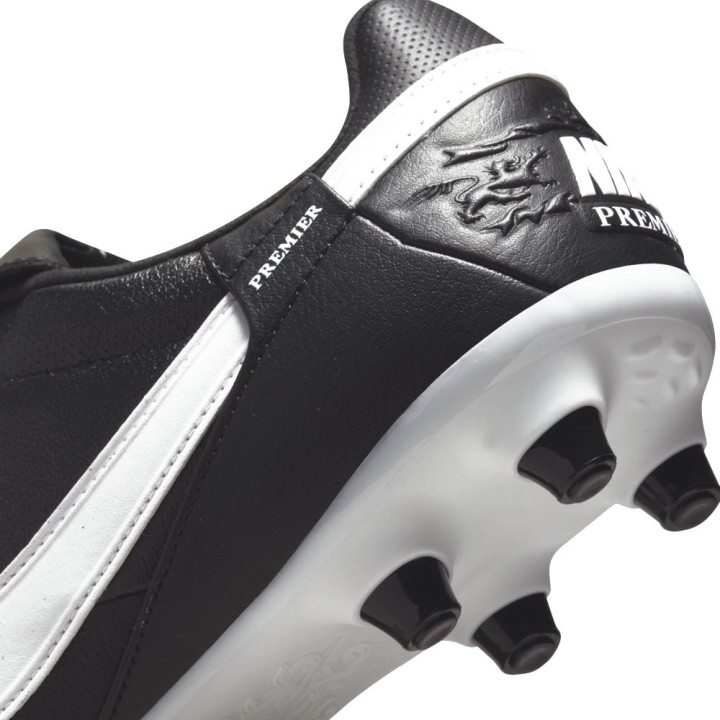 Nike The Nike Premier Iii Fg Nero Bianco - Scarpe Da Calcio Uomo