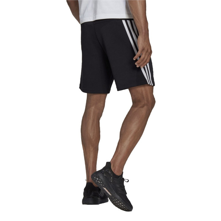 ADIDAS Shorts Sportivi 3 Stripes Eco Nero Uomo