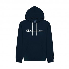 Champion Felpa Con Cappuccio Blu Uomo