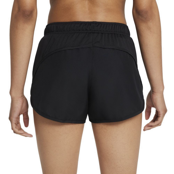 Nike Pantaloncini Running Tempo Race Nero Argento Donna