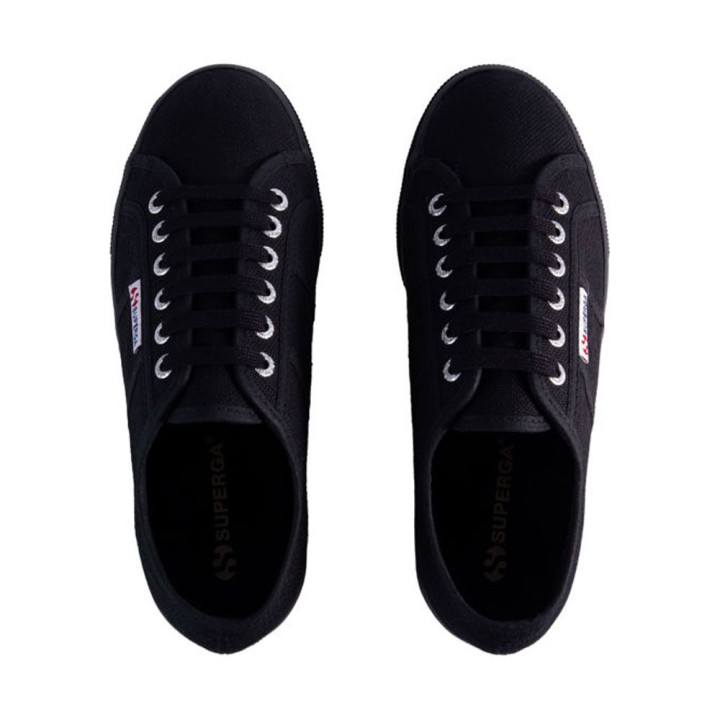 Superga 2790 Cotw Up&Down Zeppa 4Cm Nero - Sneakers Donna