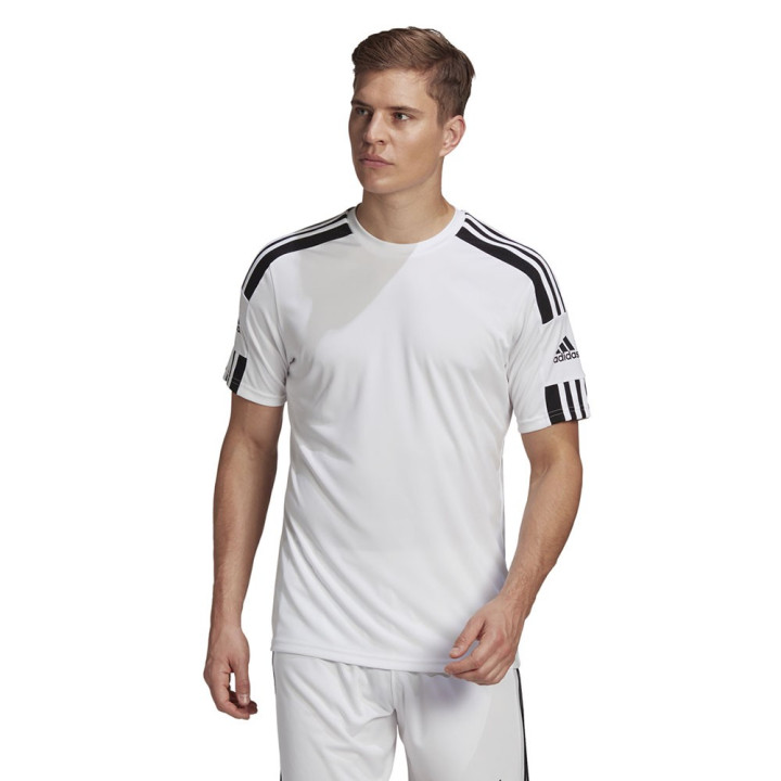 ADIDAS Maglia Maniche Corte Squadra 21 Bianco Nero Uomo