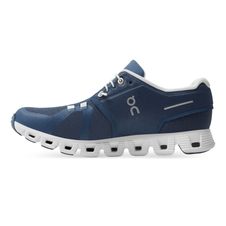 On Cloud 5 Denim Bianco - Sneakers Donna