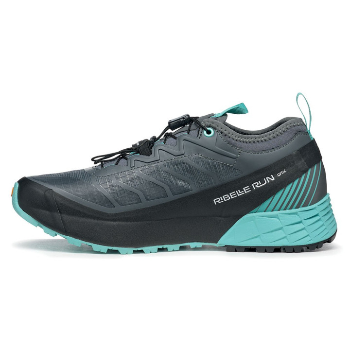 Scarpa Ribelle Run GORE-TEX Anthracite-Blue Turquoise - Scarpe Running Donna