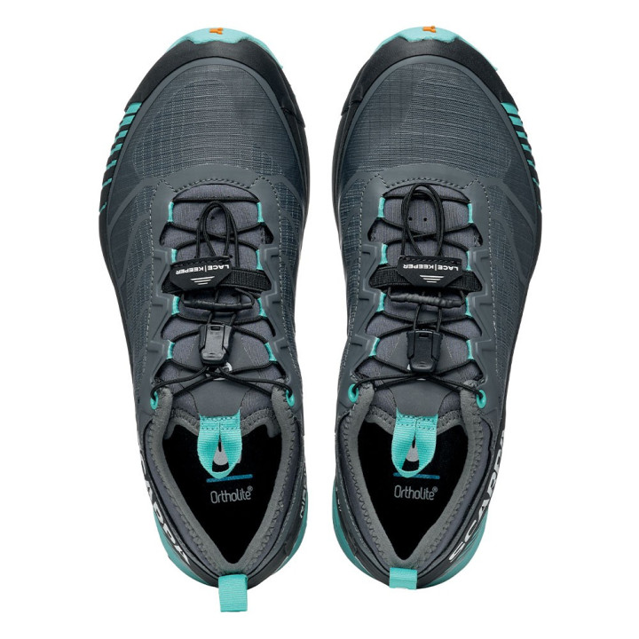 Scarpa Ribelle Run GORE-TEX Anthracite-Blue Turquoise - Scarpe Running Donna