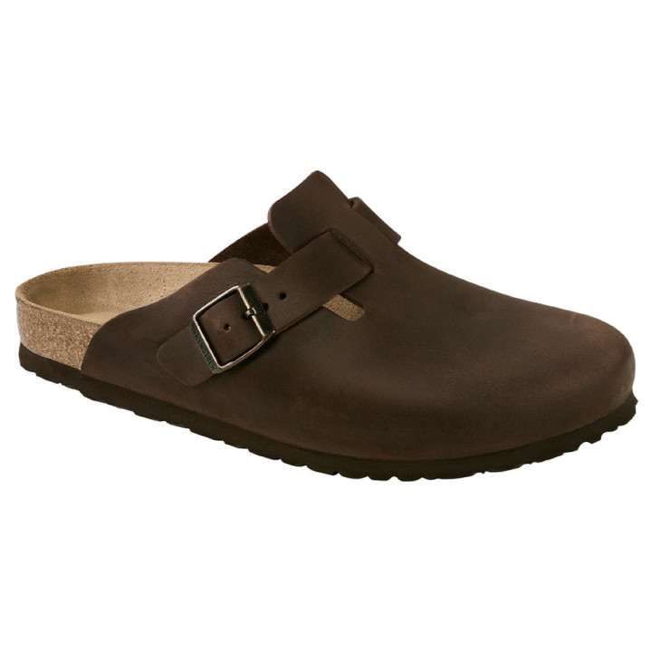 Birkenstock Ciabatte Zoccolo Boston Nero