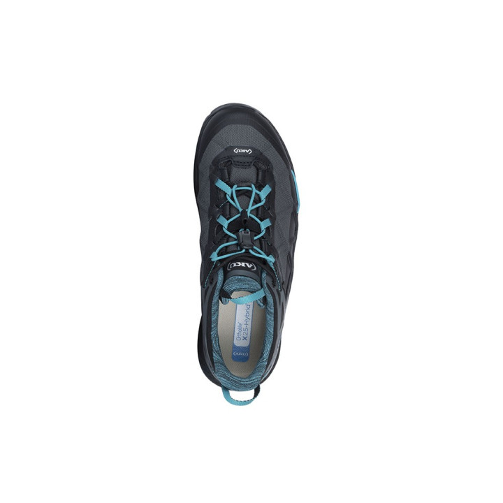 Aku Rocket Dfs GORE-TEX Nero Turchese - Scarpe Trekking Donna