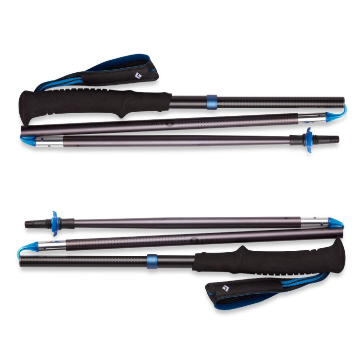 Black Diamond Bastoncini Trekking Distance Z Pewter