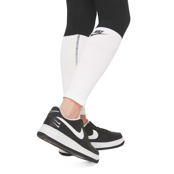 Nike Leggings Bicolor Nero Bambina