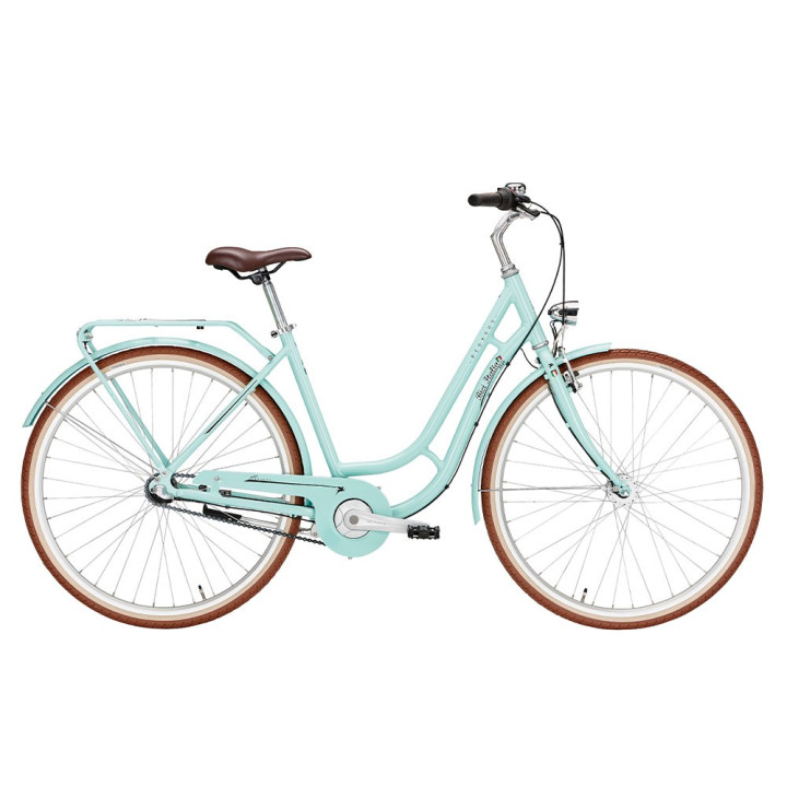 Pegasus City Bike Italia 3 28" Azzurro Marrone Donna