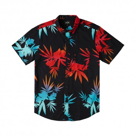 Billabong Camicia Tavole Surf Nero Uomo