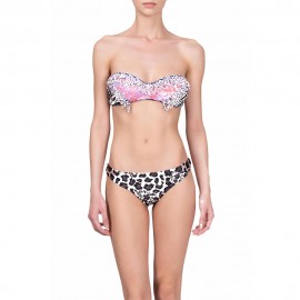 Fascia Perline marrone rosa