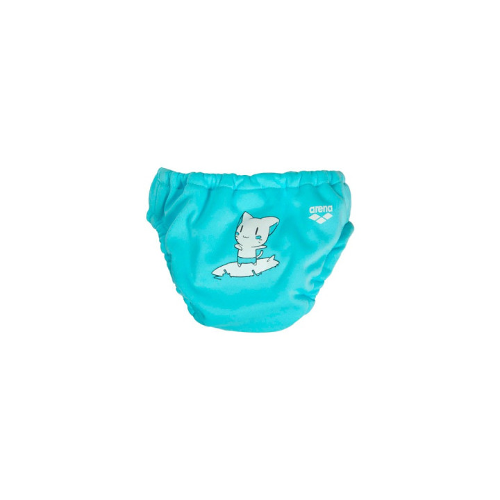 Arena Costume Slip Aqua Nappy Azzurro Bianco Neonato