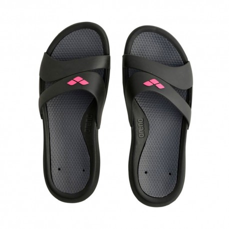 Arena Ciabatte Nina Nero Fucsia Donna