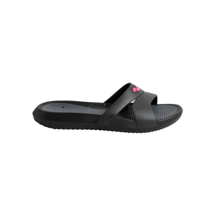 Arena Ciabatte Nina Nero Fucsia Donna