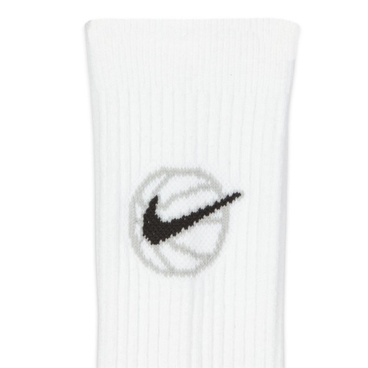 Nike Calze X3  Everyday Crew Bianco