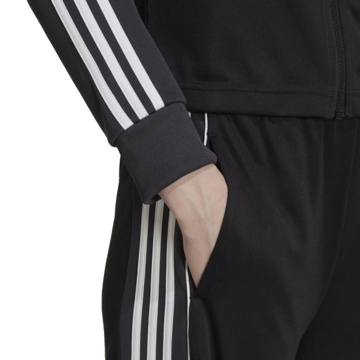 ADIDAS Tuta Sportiva Con Pantapalazzo Nero Donna