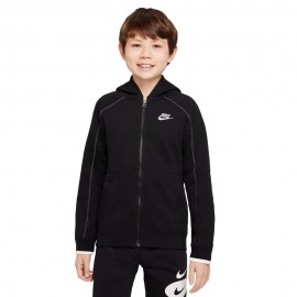 Nike Felpa Palestra Con Cappuccio Nero Ragazzo