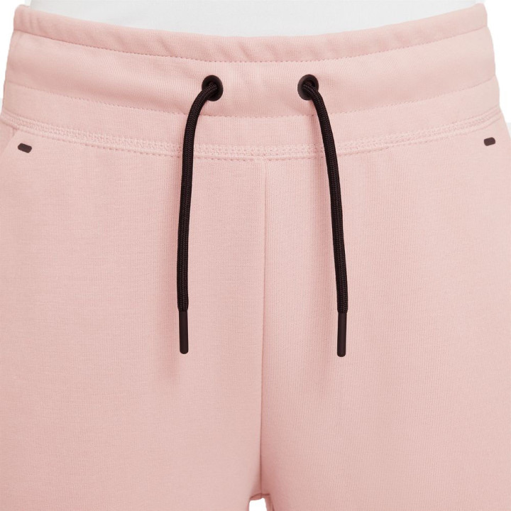 Nike Pantaloni Con Polsino Tech Fleece Rosa Bambina