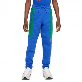 Nike Pantaloni Con Polsino Verde Blu Bambino