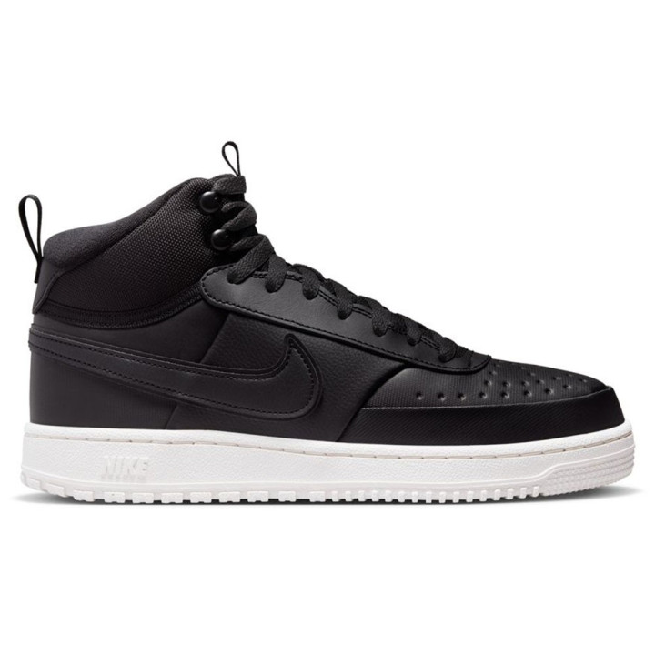 Nike Court Vision Mid Winter Nero Nero - Sneakers Uomo
