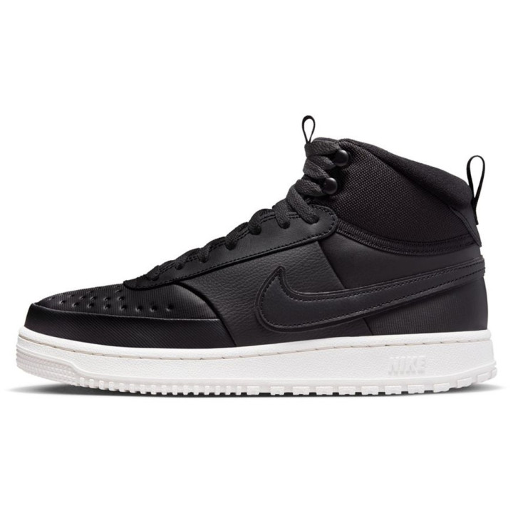 Nike Court Vision Mid Winter Nero Nero - Sneakers Uomo