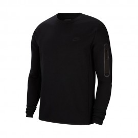 Girocollo Tech Fleece nero