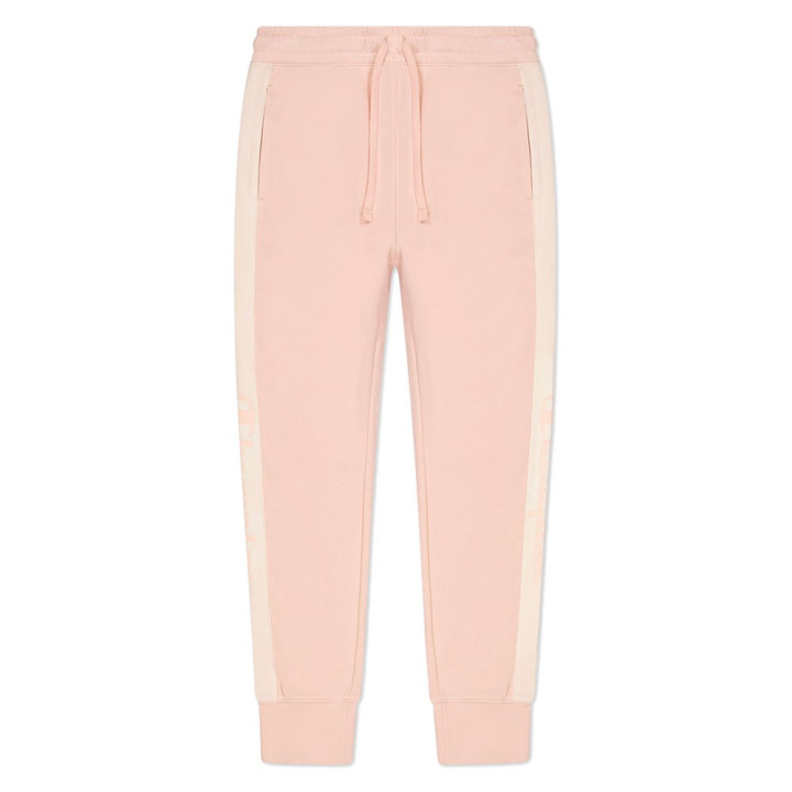 Champion Pantaloni Con Polsino Banda Rosa Donna