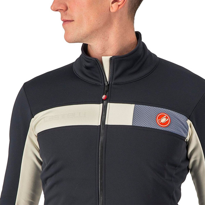 Castelli Transition 6S Light Nero - Giacca Ciclismo Uomo