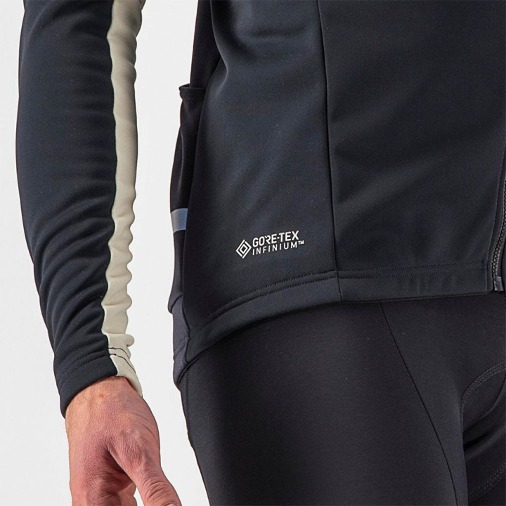 Castelli Transition 6S Light Nero - Giacca Ciclismo Uomo