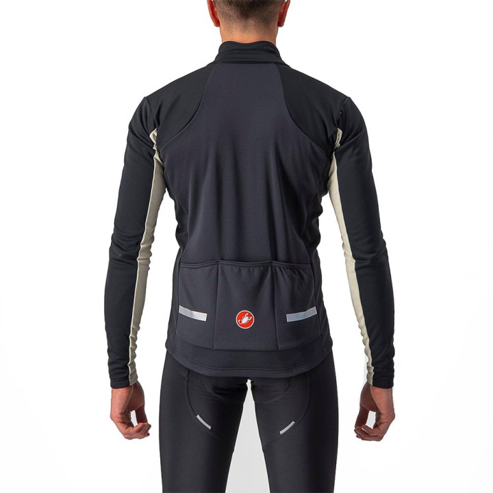 Castelli Transition 6S Light Nero - Giacca Ciclismo Uomo