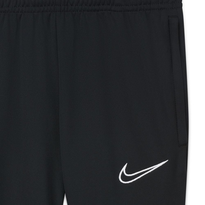 Nike Pantaloni Allenamento Calcio Academy Dri-Fit Zip Nero Bianco Bambino