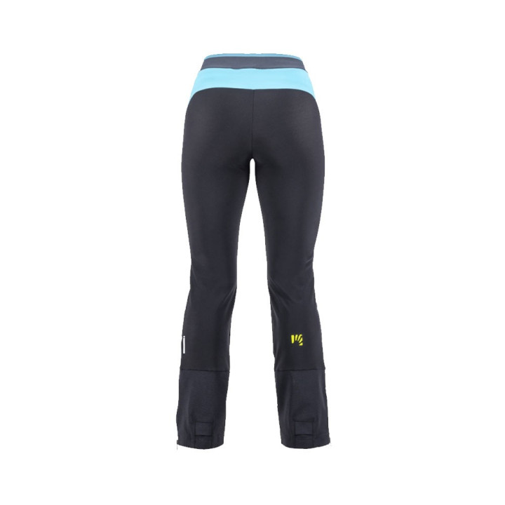 Karpos Pantaloni Sci Alpinismo Grandmont Skimo Nero Blu Atoll Donna