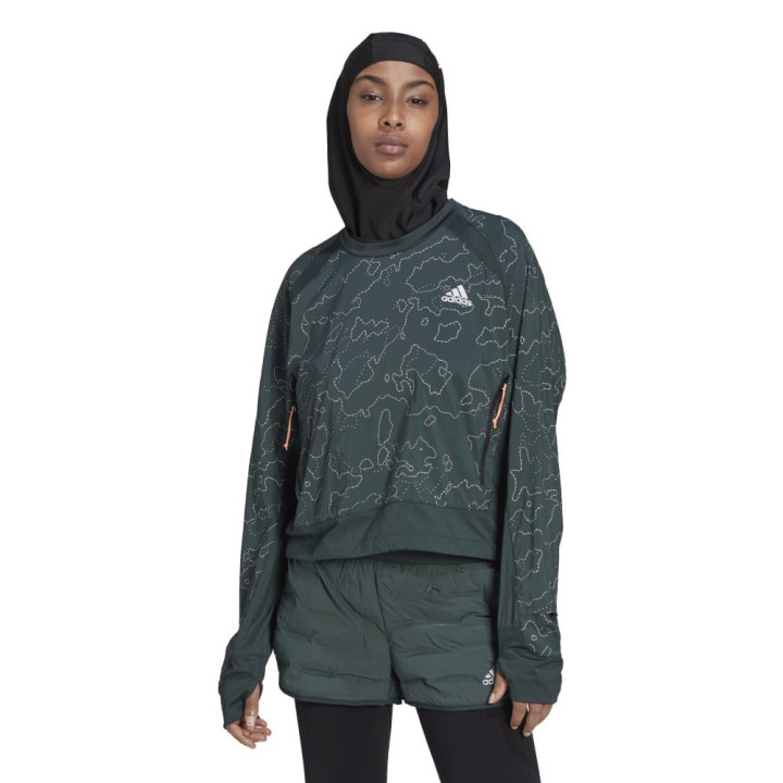 ADIDAS Giacca Running Cover Up Shagrn Donna