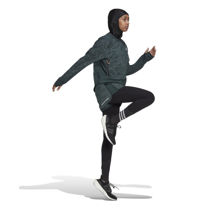 ADIDAS Giacca Running Cover Up Shagrn Donna