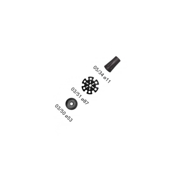 Gabel Bastoncini Trekking Telescopici Cilaos Lite Lime