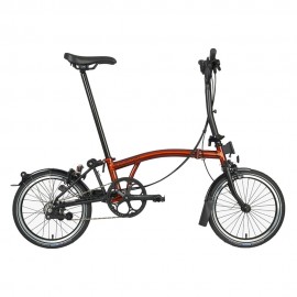 Folding C-Line Explore 6V S Flame Lacque - Bicicletta Pieghevole