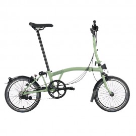 Folding C-Line Explore 6V S Matcha verde - Bicicletta Pieghevole