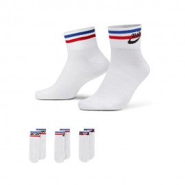 Quarter Tris Pack bianco rosso