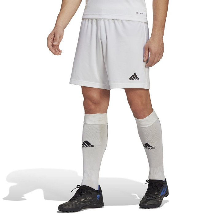 ADIDAS Pantaloncini Calcio Entrada22 Bianco Nero Uomo