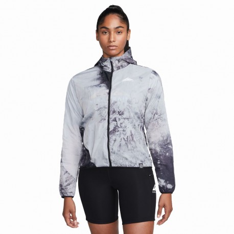Giacca Trail Running Nk Trail Nero Photn Dust Donna