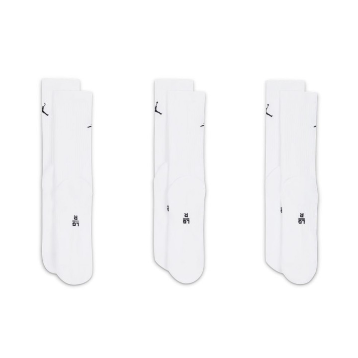 Nike Calza Jordan Flight Tris Pack Bianco Uomo