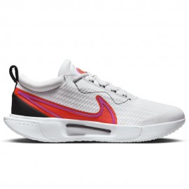 Zoom Court Pro Hc bianco rosso