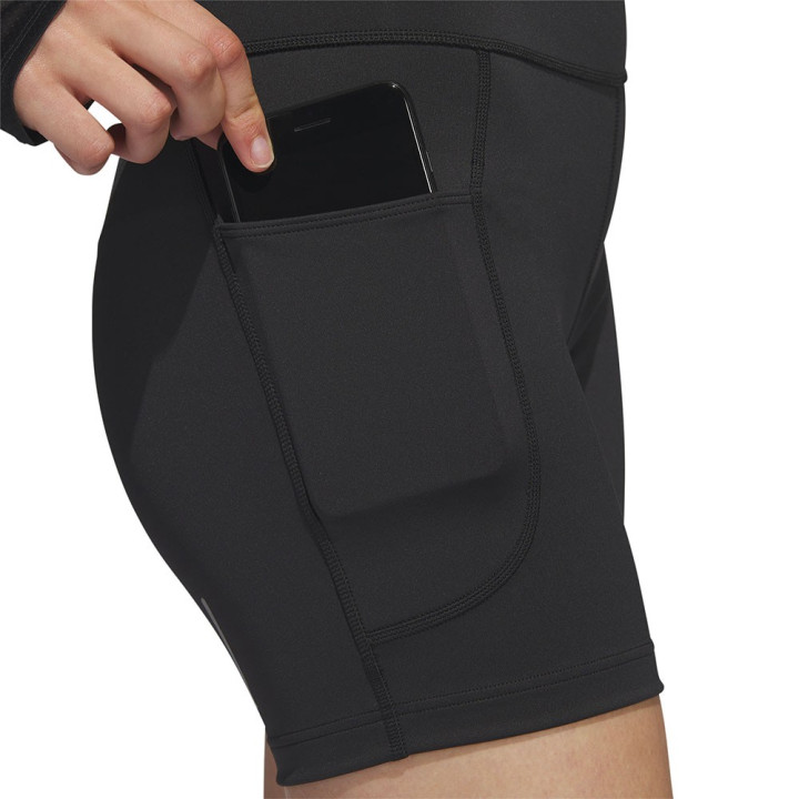 ADIDAS Pantaloncini Running Tight Dailyrun 5" Nero Donna