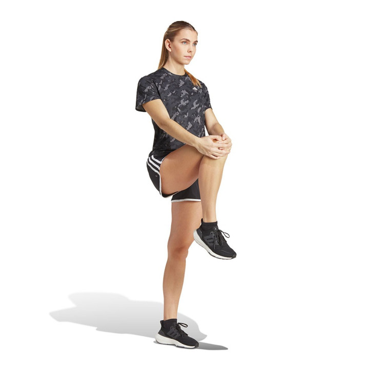 ADIDAS Pantaloncini Running M20 Otr Nero Bianco Donna