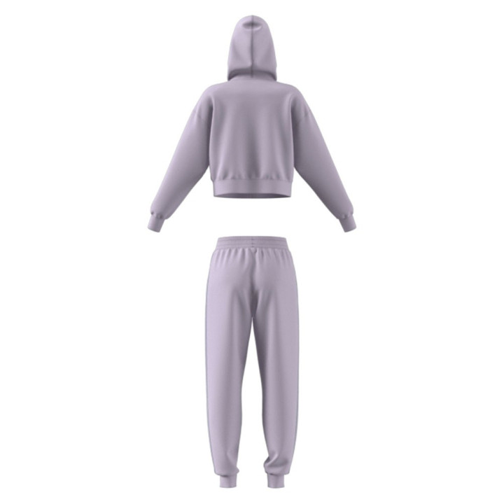 ADIDAS Tuta Sportiva Tristripe Lilla Donna