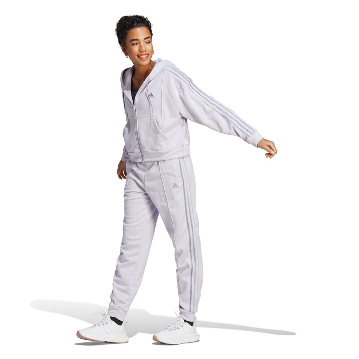 ADIDAS Tuta Sportiva Tristripe Lilla Donna