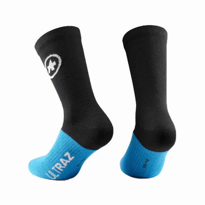 Assos Calze Ciclismo Ultraz Winter Nero Series Uomo
