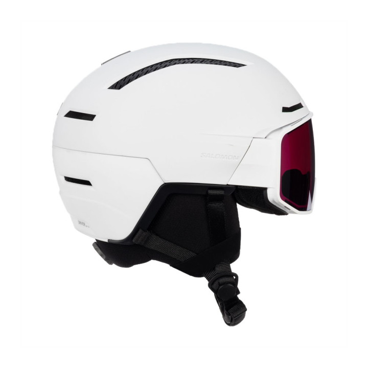 Salomon Casco Sci Driver Pro Sigma Bianco Nero