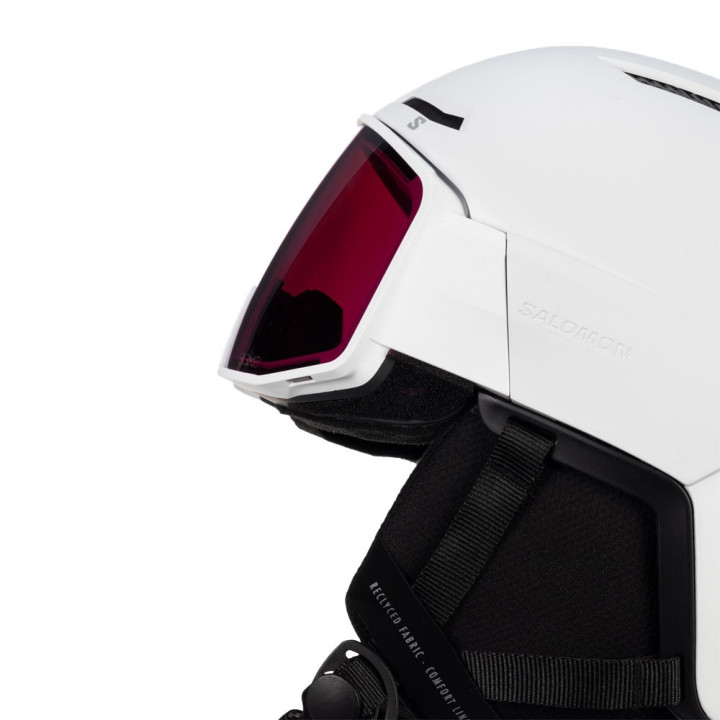 Salomon Casco Sci Driver Pro Sigma Bianco Nero
